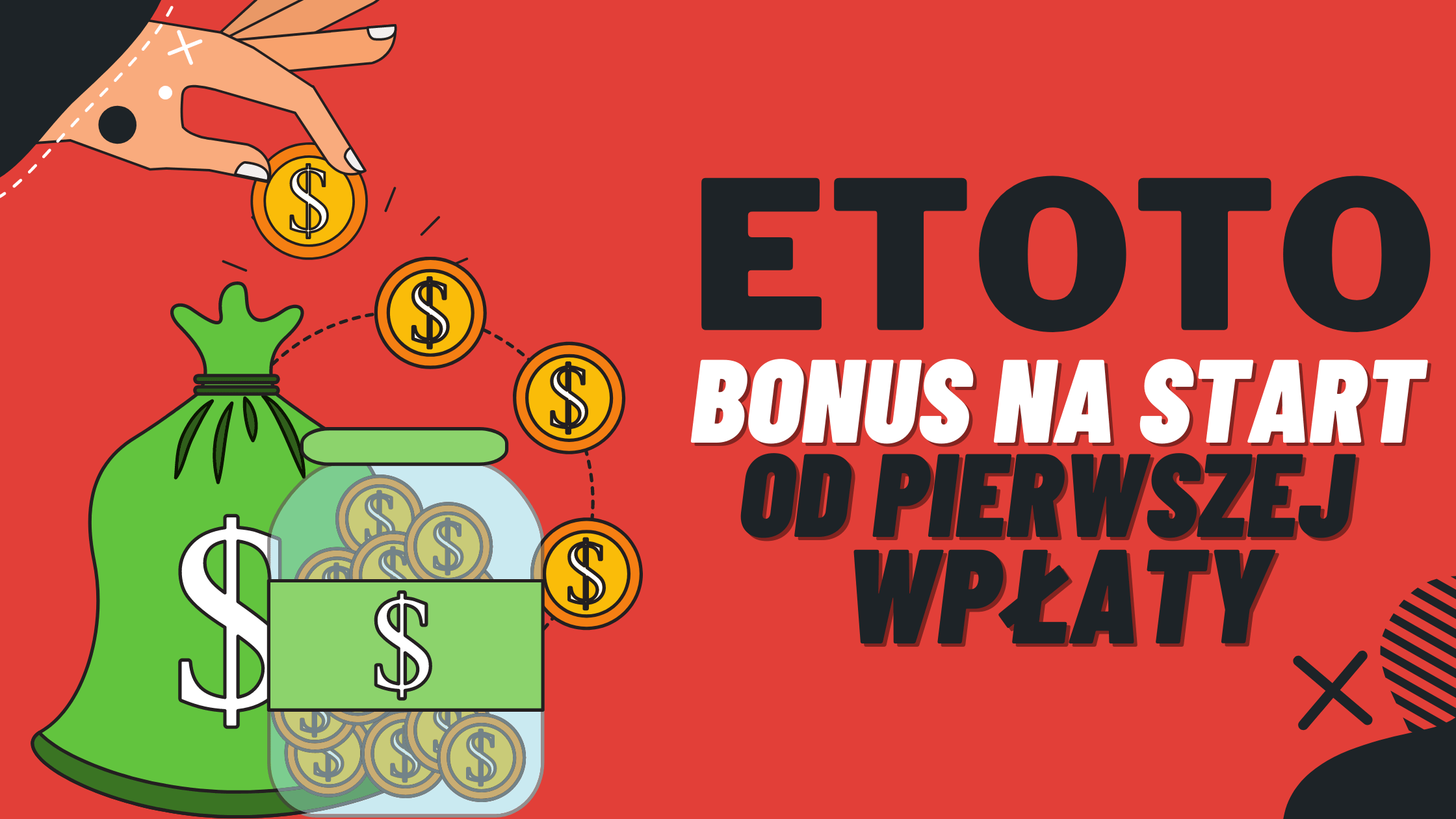 Legalny polski bukmacher ETOTO bonus od pierwszego depozytu