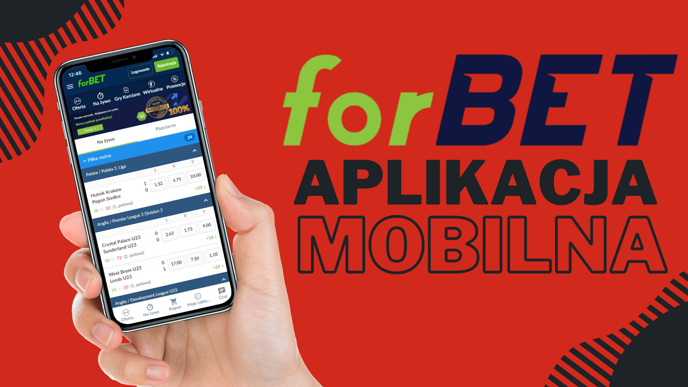 Legalny polski bukmacher forBet aplikacja mobilna