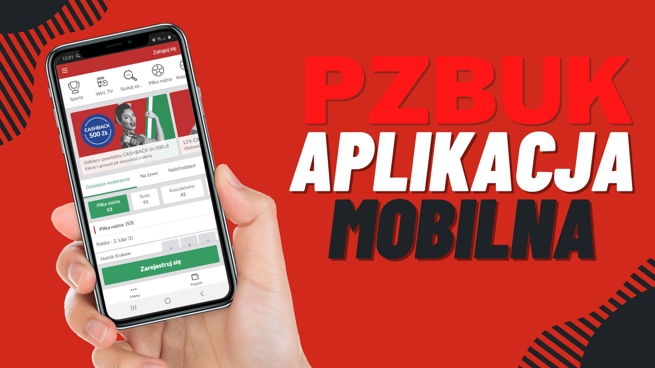 Legalny polski bukmacher PZBuk aplikacja mobilna