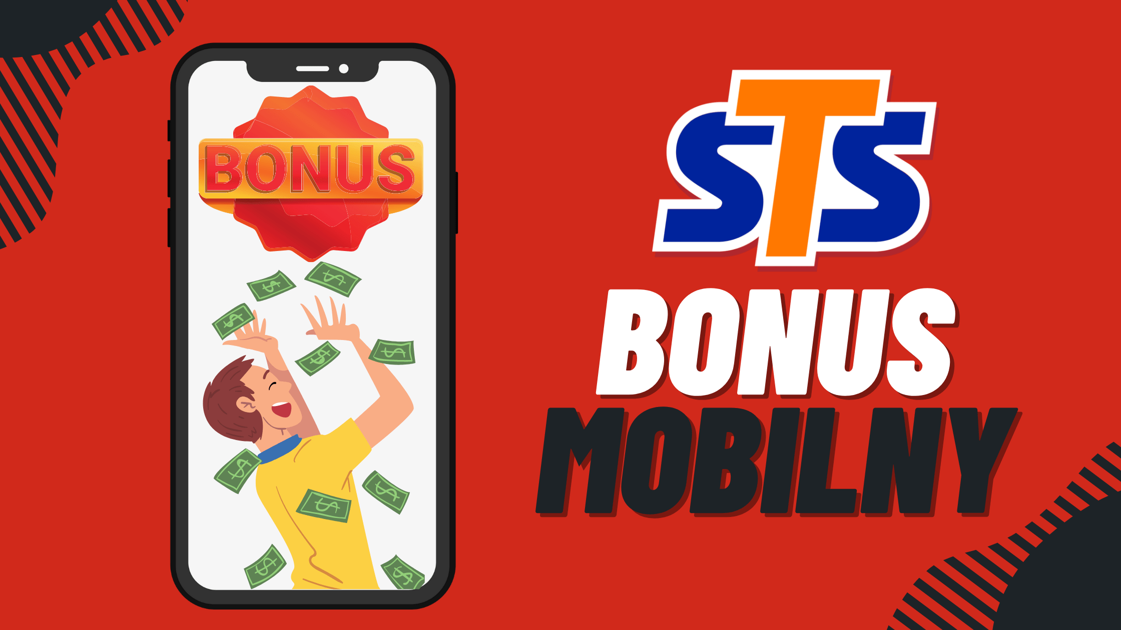 Legalny polski bukmacher STS bonus mobilny 
