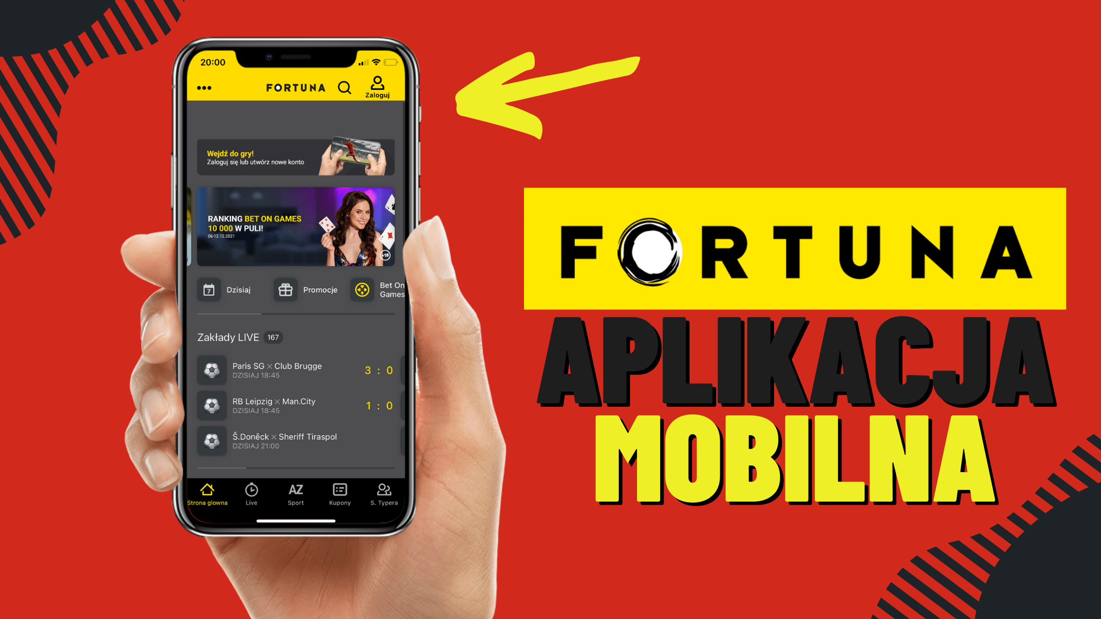 Aplikacja mobilna legalnego bukmachera Fortuna